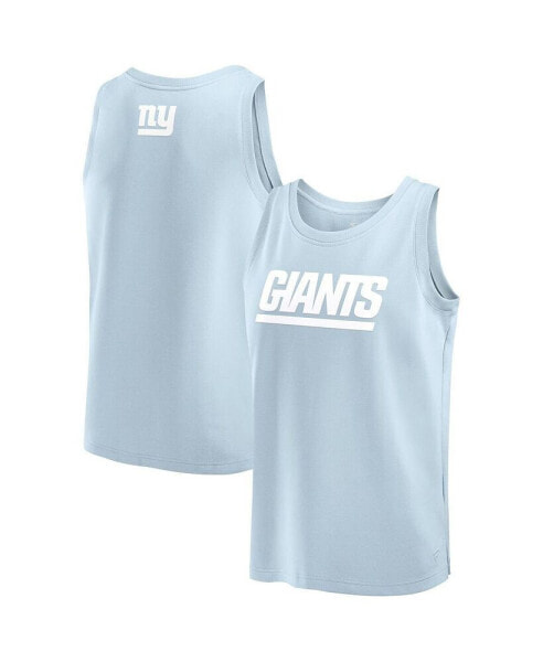 Men's Light Blue New York Giants Elements Tank Top