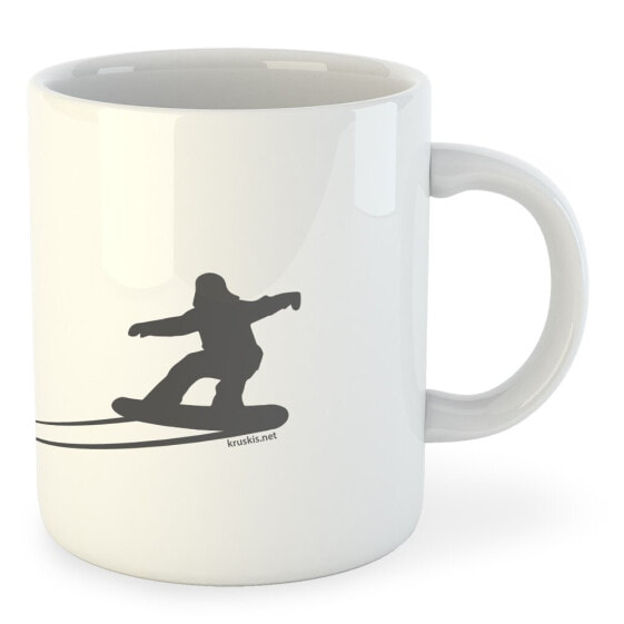 KRUSKIS 325ml Snowboarding Shadow Mug