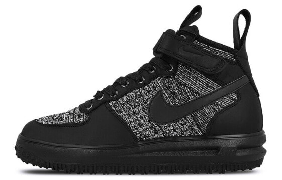 Nike Lunar force 1 高帮 板鞋 女款 黑色 / Кроссовки Nike Lunar Force 1 860558-001