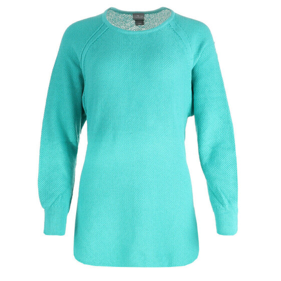 Свитер женский Page & Tuttle Raglan Crew Neck Blue P16S59-SEA