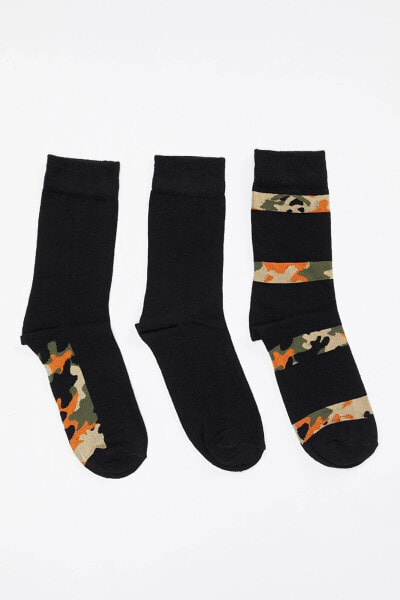 Носки Defacto Camo Trio Socks