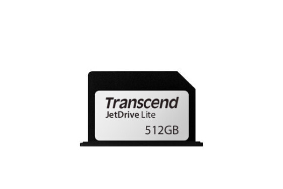 Transcend JetDrive Lite 330 - 512 GB - 95 MB/s - 75 MB/s - Dust resistant - Shock resistant - Water resistant - Black