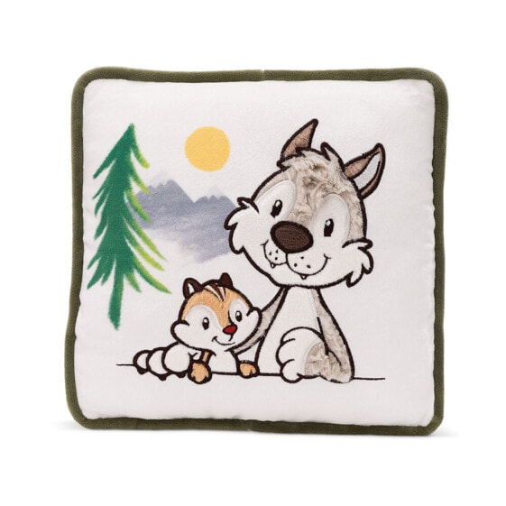 NICI Wolf Winny & Chipmunk Jojo 25x25 cm cushion