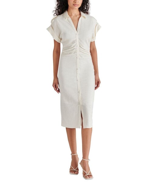 Women's Cambrie Midi Shirtdress