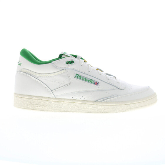 Reebok The Althete's Shoe Club C Mid II Vintage Mens White Sneakers Shoes 13