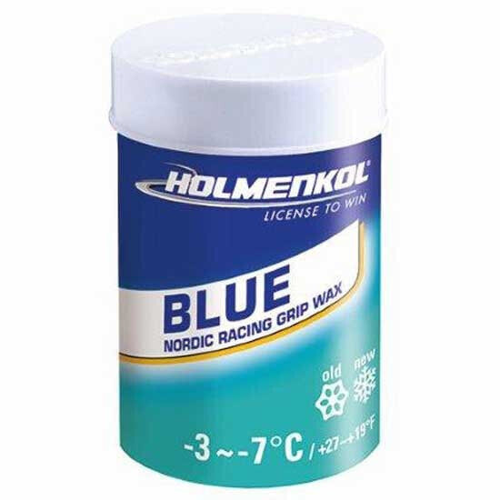 HOLMENKOL Grip Blue -3°C/-7°C Wax 45 g