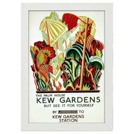 Bilderrahmen Poster 1926 Kew Gardens