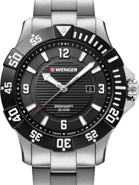 Часы мужские Wenger Seaforce diver 43 мм 20 АТМ