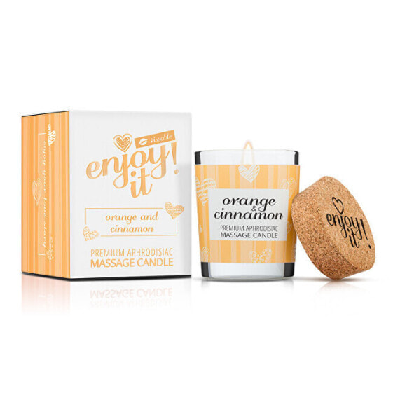 Massage candle Enjoy it! Orange Cinnamon (Massage Candle) 70 ml
