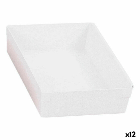 Универсальная коробка BB Home модульная Белая 22,5 x 15,5 x 5,3 см (12 штук)