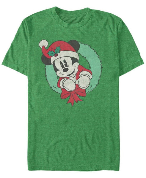 Men's Mickey Wreath Short Sleeve T-Shirt