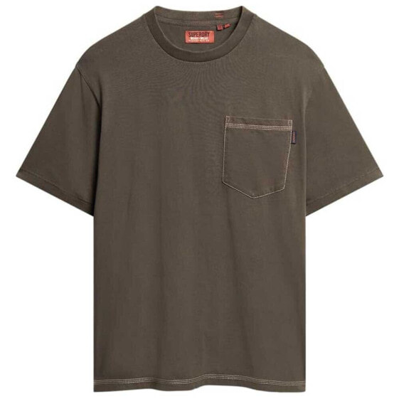 SUPERDRY Contrast Stitch Pocket short sleeve T-shirt