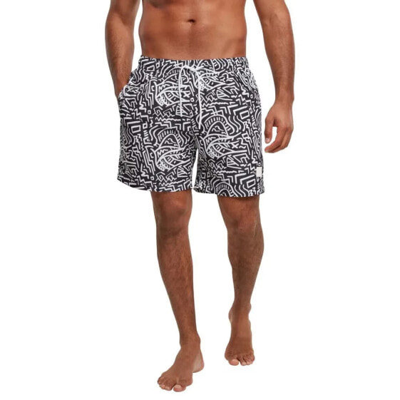 URBAN CLASSICS Pattern Swimming Shorts