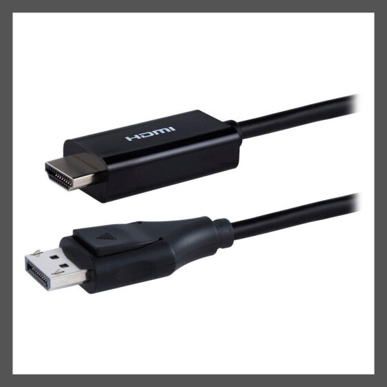 Philips 6' Display Port to HDMI Cable - Black