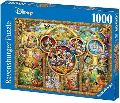 Ravensburger 1000 Disney najpiękniejsze motywy - 152667