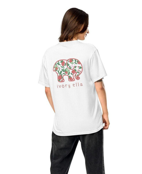 Juniors' Strawberry Frogs Unisex Heavyweight T-shirt