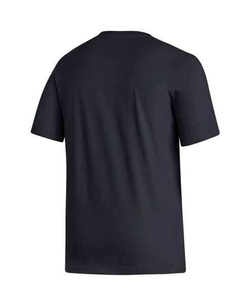 Men's adidas Black Chicago Blackhawks Reverse Retro 2.0 Fresh Playmaker T- Shirt