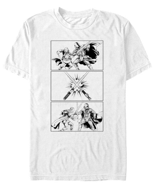 Men's Star Wars Obi Wan Kenobi Three Stack T-shirt