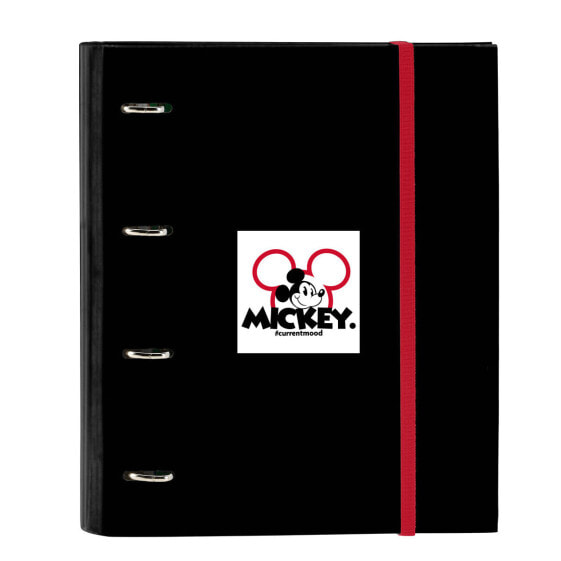Папка-регистратор Mickey Mouse Clubhouse Mickey mood Красный Чёрный (27 x 32 x 3.5 cm)