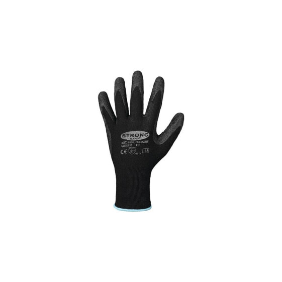 Stronghand Handschuhe Finegrip Größe 11 schwarz EN 388 PSA-Kategorie II , VE: 12 Paar