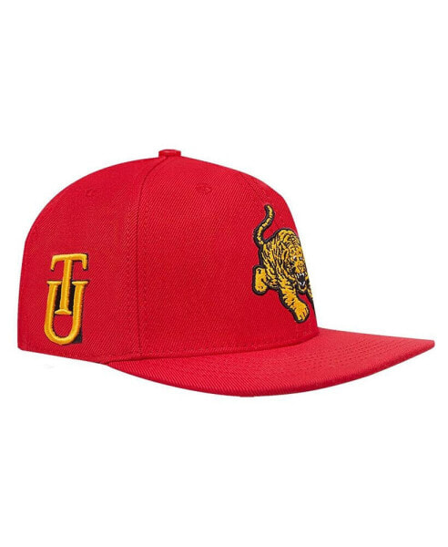 Men's Crimson Tuskegee Golden Tigers Evergreen Mascot Snapback Hat