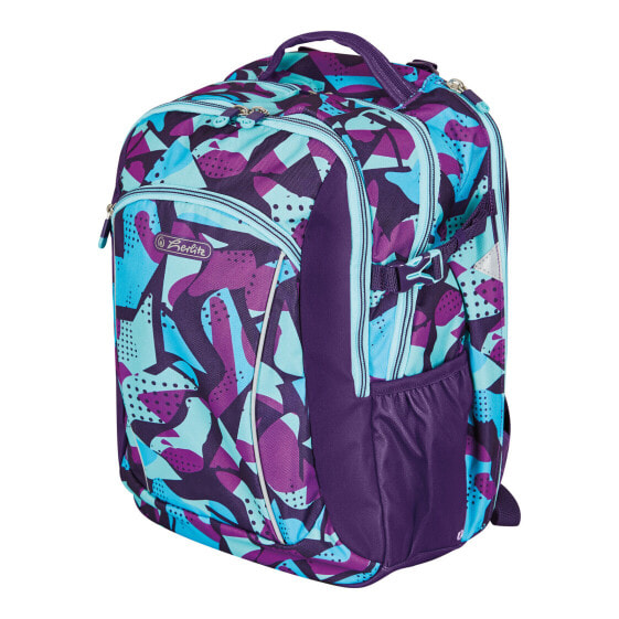 Herlitz Ultimate CamoPurple, Girl, Notebook compartment, Polyester