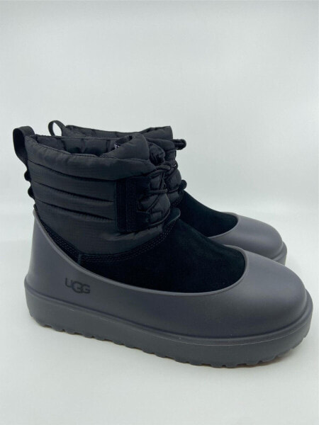 [1120849-BLK] Womens UGG Classic Mini Lace-Up Weather Boot - Damaged Box​