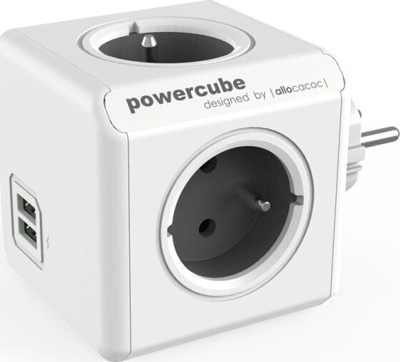 PowerCube Rozgałęźnik Original USB szary (2202GY/FROUPC)