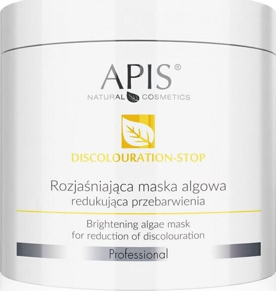 Apis APIS Discolouration-Stop Brightening Algae Mask rozjaśniająca maska algowa redukująca przebarwienia 200g