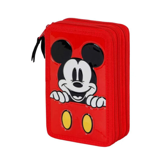 KARACTERMANIA Disney Mickey Mouse Filled Triple Pencil Case