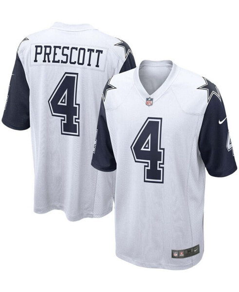 Men's Dak Prescott White Dallas Cowboys Alternate Game Jersey