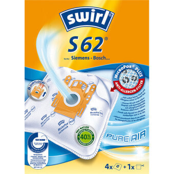 Аксессуар для пылесоса Swirl S 62 Dust bag - White - 4 pc(s)