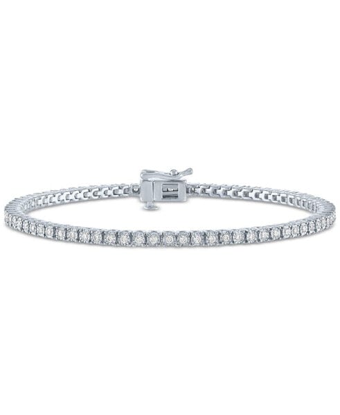 Браслет Macy's Diamond Skinny Tennis (3/4 ct. t.w.)