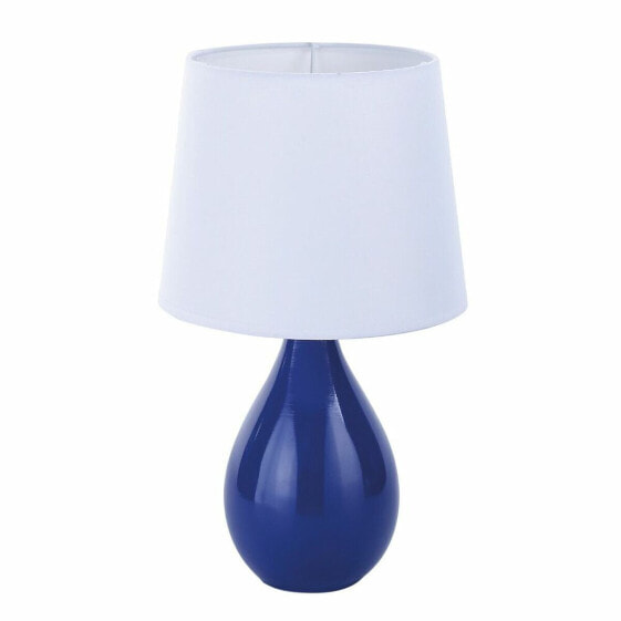 Декоративная настольная лампа Versa Aveiro Синяя Керамика 20 x 35 x 20 cm