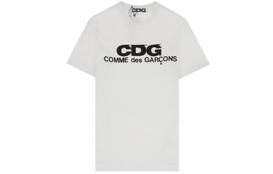 Футболка CDG Comme Des Garcons с логотипом, мужская, модель SZ-T005-051-2