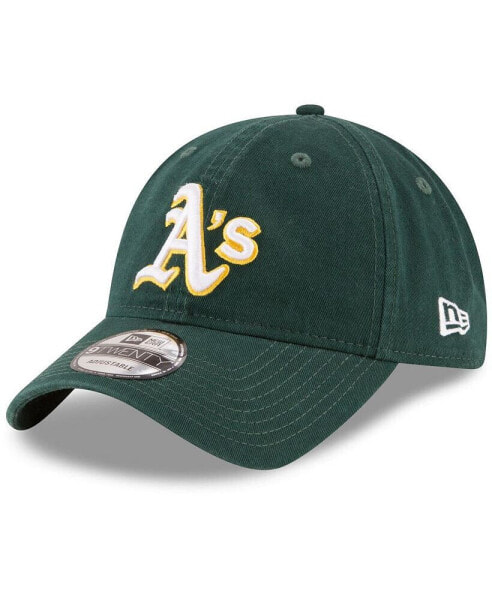 Men's Green Oakland Athletics Logo Replica Core Classic 9TWENTY Adjustable Hat