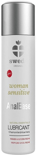 Gleitmittel auf Wasserbasis - Swede Woman Sensitive AnalEase Lubricant 60 ml