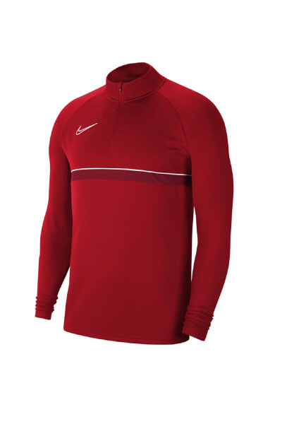Erkek Spor Sweatshirt - Dri-fit Academy Kırmızı- Cw6110-657