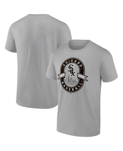 Men's Gray Chicago White Sox Iconic Glory Bound T-shirt