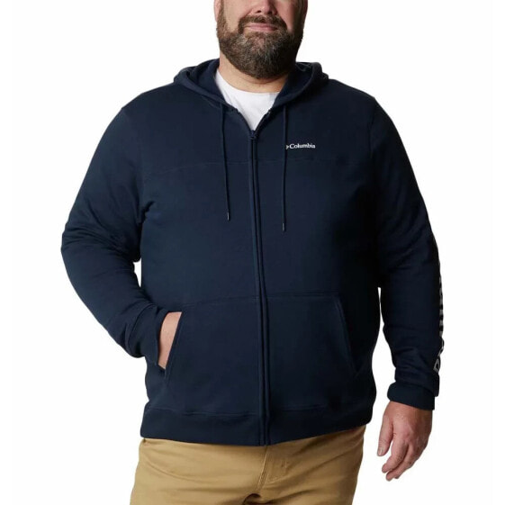 COLUMBIA Logo full zip sweatshirt