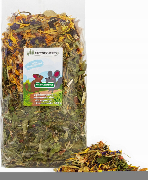 Factoryherbs FACTORYHERBS Nie byle badyle dla Szynszyli i Koszatniczki 1kg