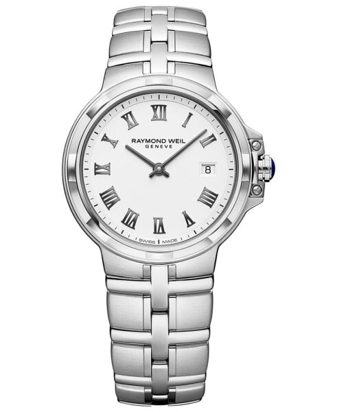 Women's Swiss Parsifal Stainless Steel Bracelet Watch 30mm