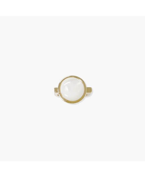 Round Pearlescent Ring