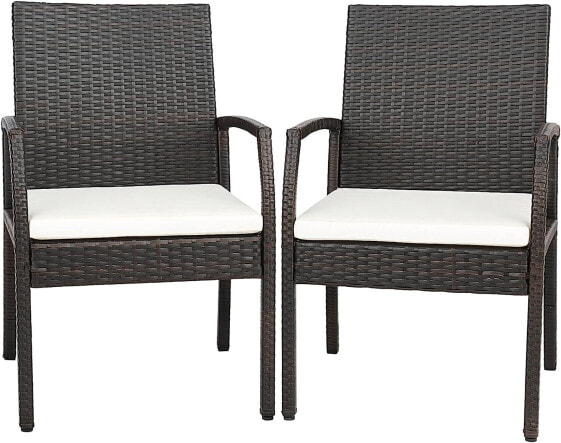 Gartenstuhl Polyrattan (2er Set)