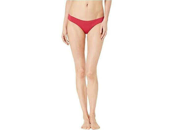 LSpace Women's 246054 Sandy Classic Bikini Bottom Swimwear Red Size S