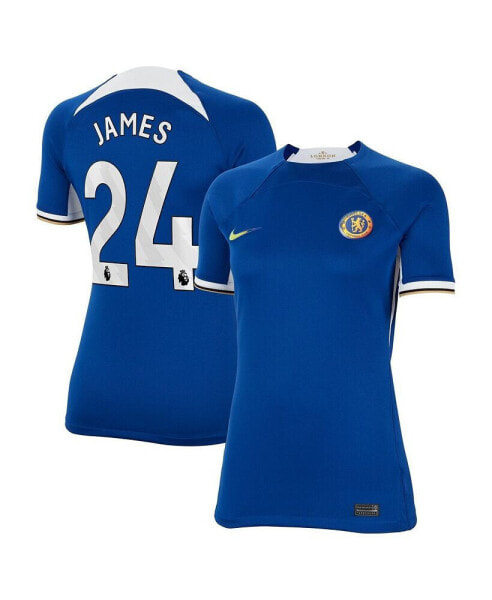 Women's Reece James Blue Chelsea 2023/24 Home Stadium Replica Jersey