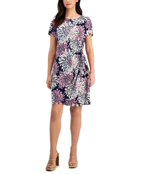 Women's Floral-Print Sheath Dress