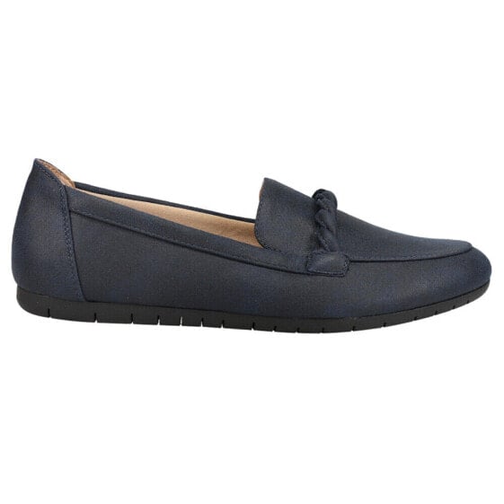 LifeStride Drew Navy Loafers Womens Blue Flats Casual H6622S1401
