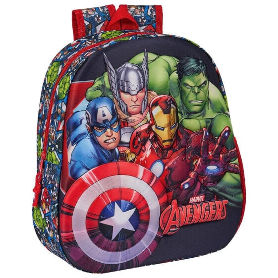 SAFTA 3D Avengers Backpack