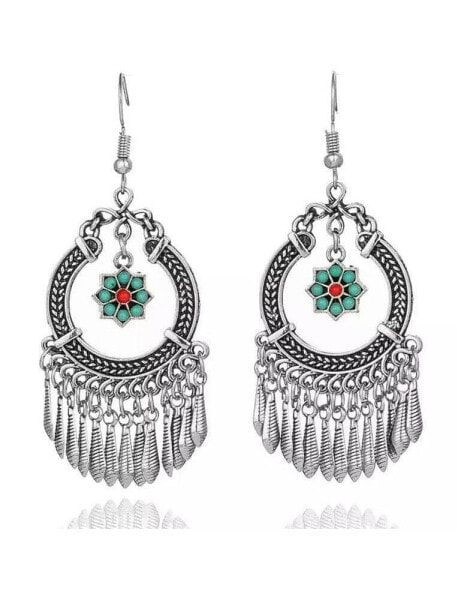 Серьги Hollywood Sensation Indian Flower Tassel